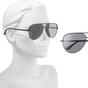 62 mm QUAY sunglasses.